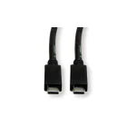 Roline USB 3.2 Cable USB-C male - USB-C 100W Μαύρο 2m 11.02.9055 - Image 2