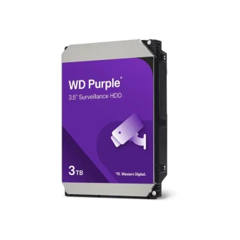 Western Digital 3TB HDD Σκληρός Δίσκος 3.5" SATA III 5400rpm με 128MB Cache για Καταγραφικό WD34PURZ