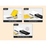 Kodak Dock Era Yellow 4PAss Inkjet Εκτυπωτής για Φωτογραφίες με Bluetooth KOPRIPD600Y KOPRID600Y - Image 4