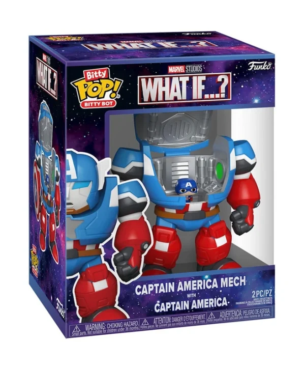 Funko Bitty Pop! Marvel: Marvel - Captain America 91388