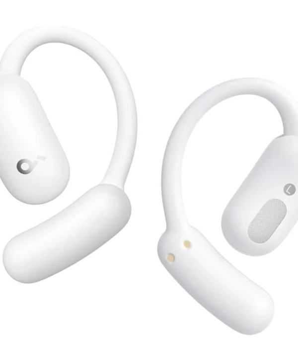 Soundcore by Anker AeroFit 2 Open Ear Bluetooth Handsfree Ακουστικά με Αντοχή στον Ιδρώτα και Θήκη Φόρτισης Λευκά A3874G22