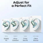 Soundcore by Anker AeroFit 2 Open Ear Bluetooth Handsfree Ακουστικά με Αντοχή στον Ιδρώτα και Θήκη Φόρτισης Πράσινα A3874G62 - Image 6