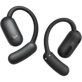 Soundcore by Anker AeroFit 2 Open Ear Bluetooth Handsfree Ακουστικά με Αντοχή στον Ιδρώτα και Θήκη Φόρτισης Μαύρα A3874G12