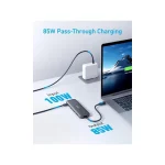 Anker 332 5-in-1 USB-C Docking Station με HDMI 4K PD Γκρι A8355H11 - Image 4