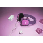 Philips SHK2000 Ενσύρματα Παιδικά On Ear Ακουστικά Μωβ / Ροζ SHK-2000PK/00 - Image 3