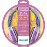 Philips SHK2000 Ενσύρματα Παιδικά On Ear Ακουστικά Μωβ / Ροζ SHK-2000PK/00 - Image 6