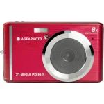 AgfaPhoto DC5200 Compact Φωτογραφική Μηχανή 21MP με Οθόνη 2.4" και Ανάλυση Video 1280 x 720 pixels Κόκκινη DC5200RO - Image 2