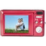 AgfaPhoto DC5200 Compact Φωτογραφική Μηχανή 21MP με Οθόνη 2.4" και Ανάλυση Video 1280 x 720 pixels Κόκκινη DC5200RO - Image 7