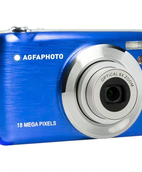 AgfaPhoto Realishot DC8200 Compact Φωτογραφική Μηχανή 18MP Οπτικού Ζουμ 8x με Οθόνη 2.7" και Ανάλυση Video Full HD (1080p) Μπλε DC8200BL