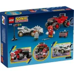 LEGO Sonic The Hedgehog Silver's Car vs. Knuckles' Monster Truck για 8+ ετών Ετών 378τμχ 77118 - Image 3