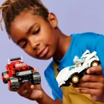 LEGO Sonic The Hedgehog Silver's Car vs. Knuckles' Monster Truck για 8+ ετών Ετών 378τμχ 77118 - Image 10