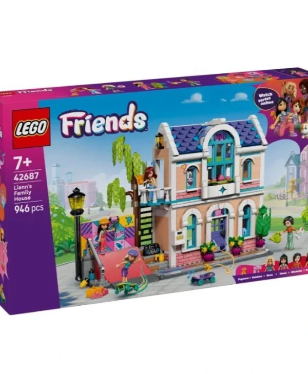 LEGO Friends Liann's Family House για 7+ ετών Ετών 946τμχ 42687