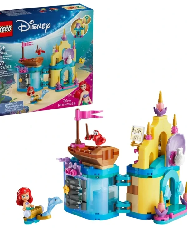 LEGO Disney Ariel's Magical Mini Palace για 5+ ετών Ετών 179τμχ 43285