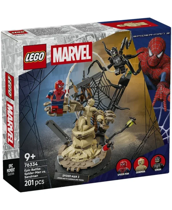 LEGO Marvel Epic Battle: Spider-Man vs. Sandman για 9+ ετών Ετών 201τμχ 76334