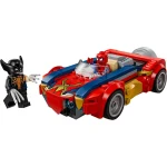 LEGO Marvel Spider-Man Car vs. Venomized Wolverine για 7+ ετών Ετών 134τμχ 76336 - Image 3