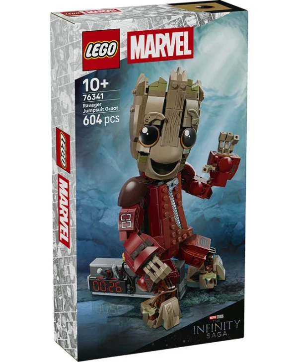 LEGO Marvel Ravager Jumpsuit Groot για 10+ ετών Ετών 604τμχ 76341