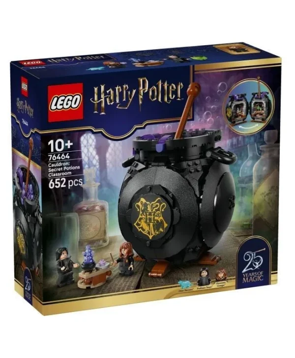 LEGO Harry Potter Cauldron: Secret Potions Classroom για 10+ ετών Ετών 652τμχ 76464