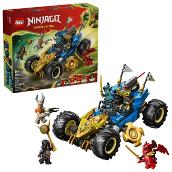 LEGO Ninjago Jay's Transforming Car για 8+ ετών Ετών 387τμχ 71856
