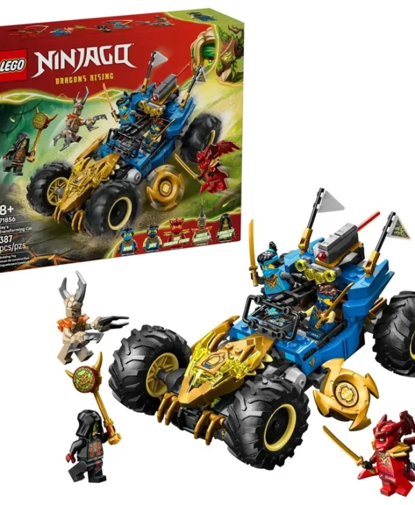 LEGO Ninjago Jay's Transforming Car για 8+ ετών Ετών 387τμχ 71856