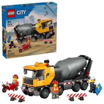 LEGO City Cement Mixer για 7+ ετών Ετών 371τμχ 60478