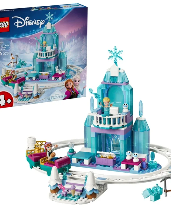 LEGO Disney Elsa's Ice Castle & Snow Ride Adventure για 4+ ετών Ετών 216τμχ 43281