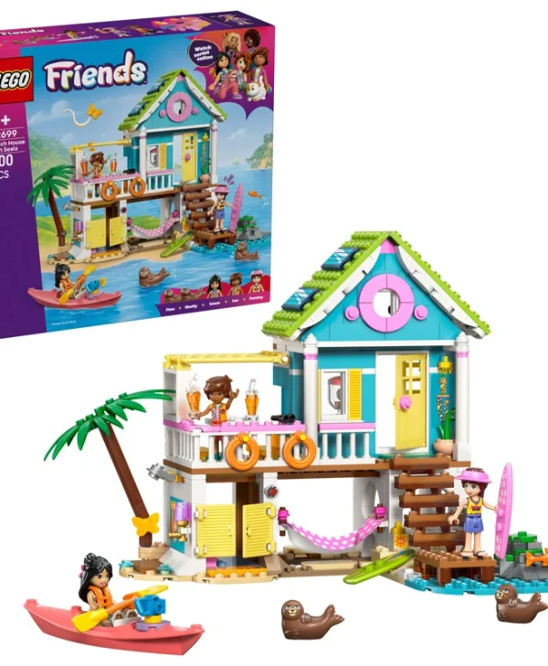 LEGO Friends Beach House with Seals για 7+ ετών Ετών 400τμχ 42699