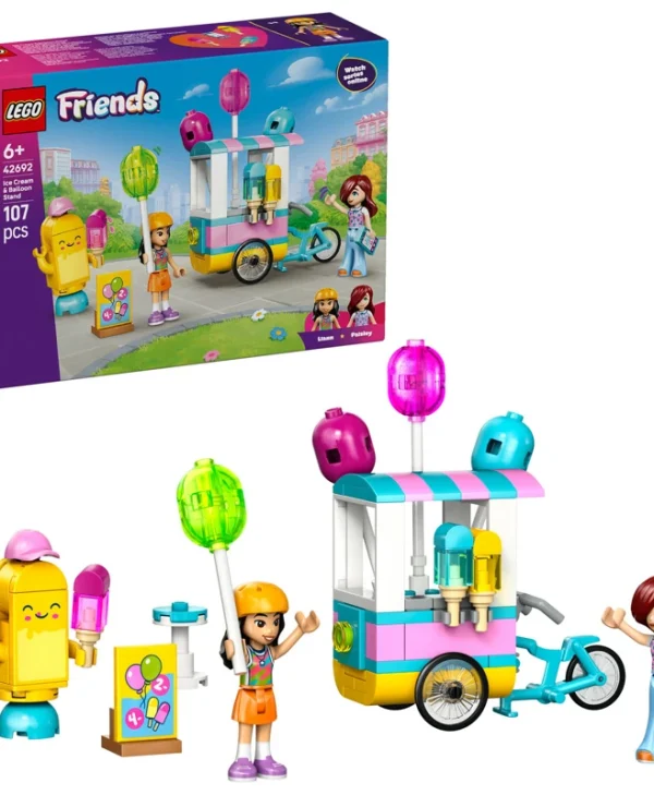 LEGO Friends Ice Cream & Balloon Stand για 6+ ετών Ετών 107τμχ 42692