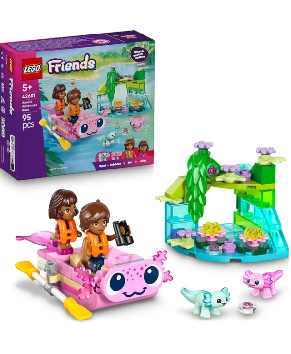 LEGO Friends Axolotl Adventure Boat για 5+ ετών Ετών 95τμχ 42681