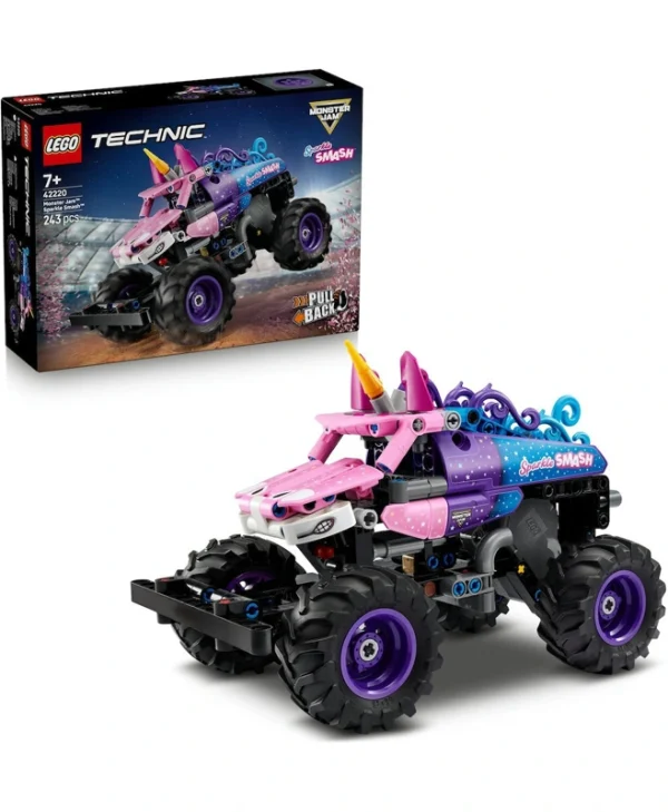 LEGO Technic Monster Jam™ Sparkle Smash™ Pull-Back για 7+ ετών Ετών 243τμχ 42220