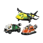 LEGO City Airplane, Service Truck & Hovercraft Remix για 7+ ετών Ετών 990τμχ 60505 - Image 3