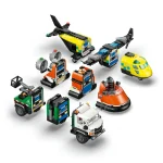 LEGO City Airplane, Service Truck & Hovercraft Remix για 7+ ετών Ετών 990τμχ 60505 - Image 4