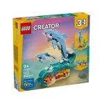 LEGO Creator 3-in-1 Sea Animals: Beautiful Dolphins για 9+ ετών Ετών 542τμχ 31385