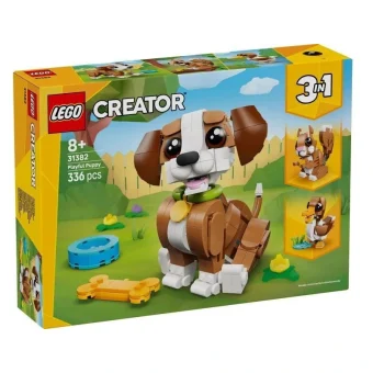 LEGO Creator 3-in-1 Cute Animals: Playful Puppy Dog για 8+ ετών Ετών 336τμχ 31382