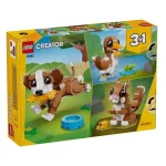 LEGO Creator 3-in-1 Cute Animals: Playful Puppy Dog για 8+ ετών Ετών 336τμχ 31382 - Image 8