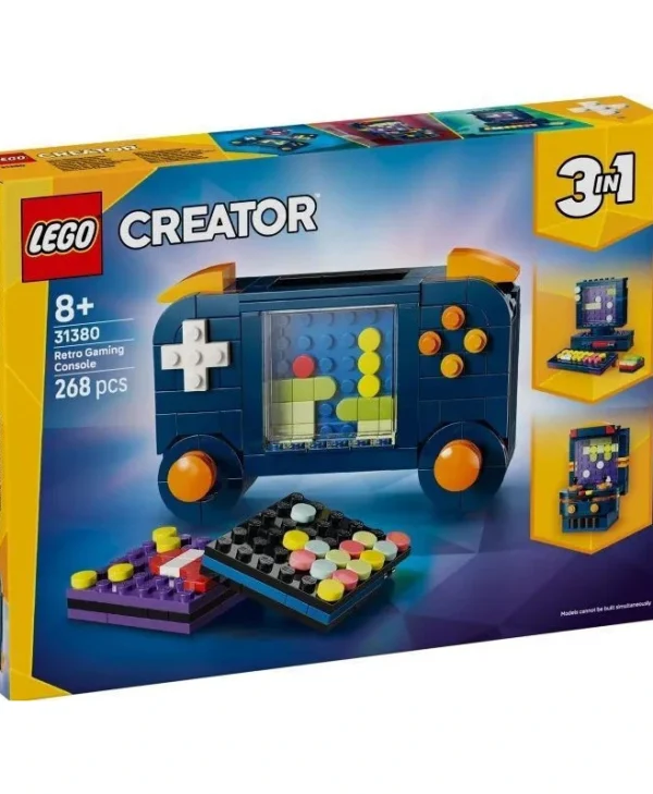 LEGO Creator 3-in-1 Retro Gaming Console για 8+ ετών Ετών 268τμχ 31380