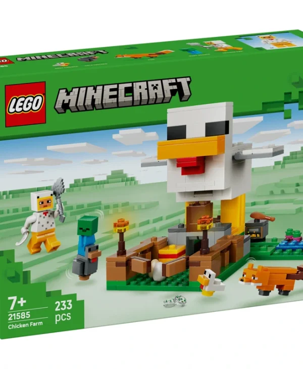 LEGO Minecraft Chicken Farm για 7+ ετών Ετών 233τμχ 21585