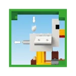LEGO Minecraft Chicken Farm για 7+ ετών Ετών 233τμχ 21585 - Image 4
