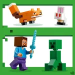LEGO Minecraft Steve's Taiga Adventure για 6+ ετών Ετών 79τμχ 21583 - Image 5