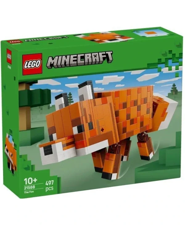 LEGO Minecraft The Fox για 10+ ετών Ετών 497τμχ 21588