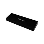 StarTech USB-A Docking Station με HDMI/DisplayPort 4K PD Ethernet και συνδεση 2 Οθονών Μαύρο (USB3DOCKHDPC)