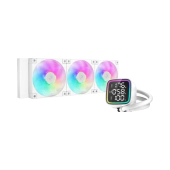 Deepcool LD360 Υδρόψυξη Επεξεργαστή Τριπλού Ανεμιστήρα 120mm για Socket AM4/AM5/1700/1200/115x με RGB Φωτισμό Λευκή R-LD360-WHDMMN-G-1