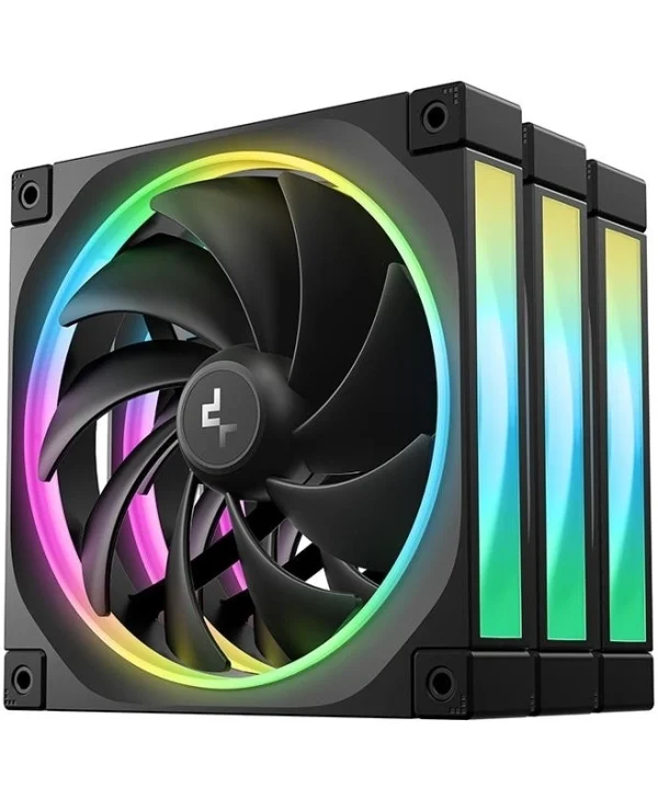 Deepcool FL14 Case Fan 140mm με ARGB Φωτισμό και Σύνδεση 4-Pin PWM 3τμχ R-FL14-BKAPN3-G