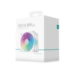 Deepcool Fd14 Case Fan 140mm με ARGB Φωτισμό και Σύνδεση 3-Pin / 4-Pin PWM 3τμχ Λευκό R-FD14-WHAPN3-G - Image 9