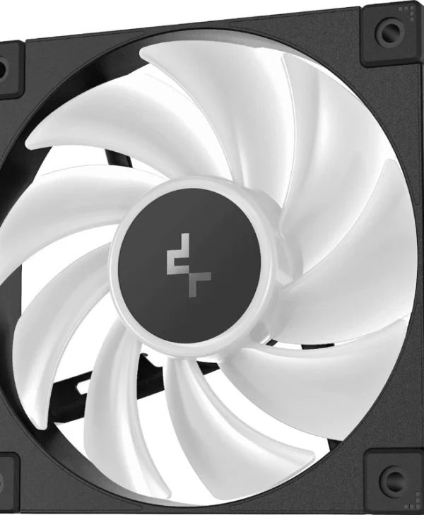 Deepcool Fd12 Case Fan 120mm με ARGB Φωτισμό και Σύνδεση 4-Pin PWM / 3-Pin R-FD12-BKAPN1-G