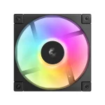 Deepcool Fd12 Case Fan 120mm με ARGB Φωτισμό και Σύνδεση 4-Pin PWM / 3-Pin R-FD12-BKAPN1-G - Image 3
