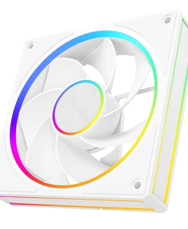 Modecom Volcano Loop Reverse Case Fan με ARGB Φωτισμό Λευκό FAN-LOOP-120R-ARGB-200