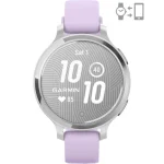 Garmin Lily 2 Aluminium 35mm Αδιάβροχο Smartwatch με Παλμογράφο (Silver/Jasmine Purple) 010-02891-01 - Image 2