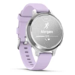 Garmin Lily 2 Aluminium 35mm Αδιάβροχο Smartwatch με Παλμογράφο (Silver/Jasmine Purple) 010-02891-01 - Image 6