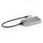 StarTech USB 2.0 Hub 3 Θυρών με σύνδεση USB-A / USB-C Γκρι HB31C3A1CDPPD3 - Image 4