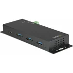 StarTech USB 3.0 Hub 4 Θυρών με σύνδεση USB-C & Θύρα Φόρτισης και Εξωτερική Παροχή Ρεύματος HB31C3A1CME